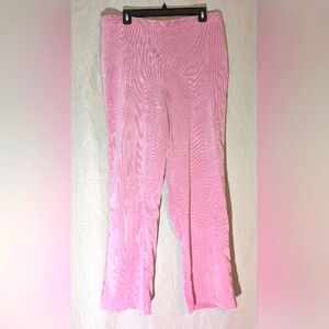 Alfred Dunner Lilac Stretch Straight Corduroy Pant